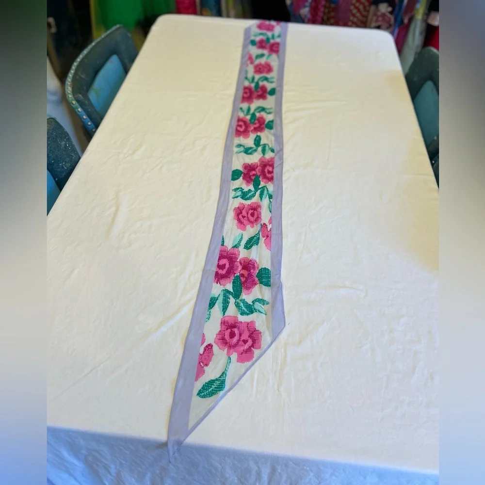 Vintage Vera Floral Scarf
